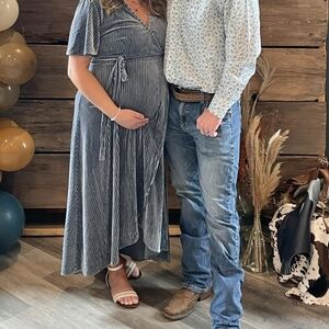 BlueVelvet Dress Size Large